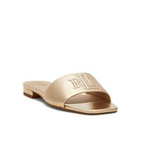 Lauren by Ralph Lauren Everley Sandals - Gold | Very (UK)