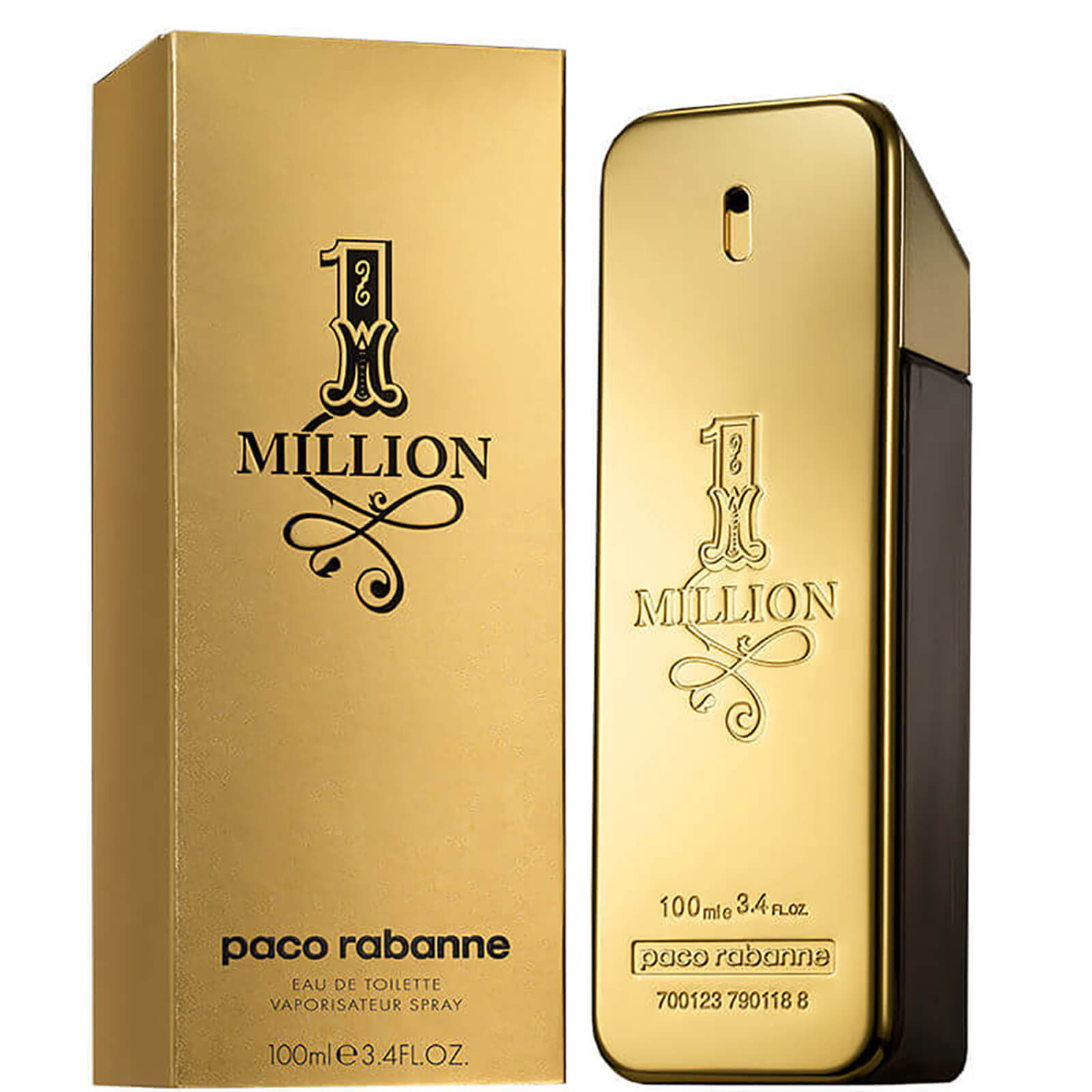 Paco Rabanne 1Million Eau de Toilette Spray (100ml) | Look Fantastic (ROW)