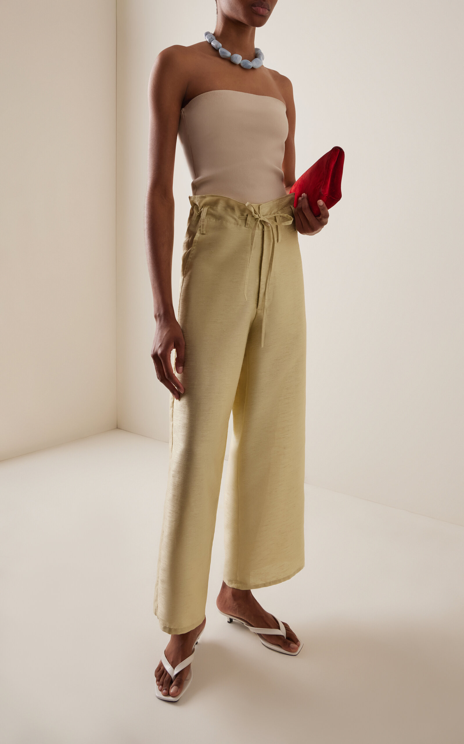 Dupioni Straight Leg Pants | Moda Operandi (Global)
