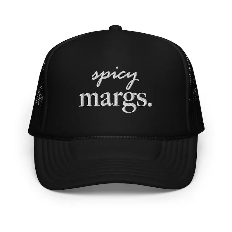 Spicy Margs. Foam Trucker Hat - Etsy | Etsy (US)