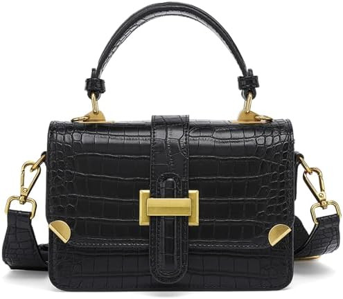 LL LOPPOP Women's Small Classy Crossbody Purse Top Handle Handbags Leather Satchel Bags for Women | Amazon (US)