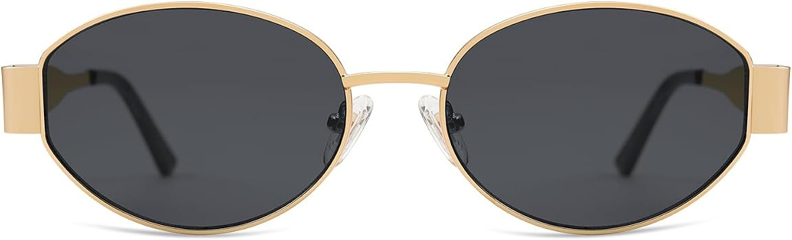 SOJOS Retro Oval Sunglasses for Women Men Trendy Sun Glasses Classic Shades UV400 Protection SJ12... | Amazon (US)
