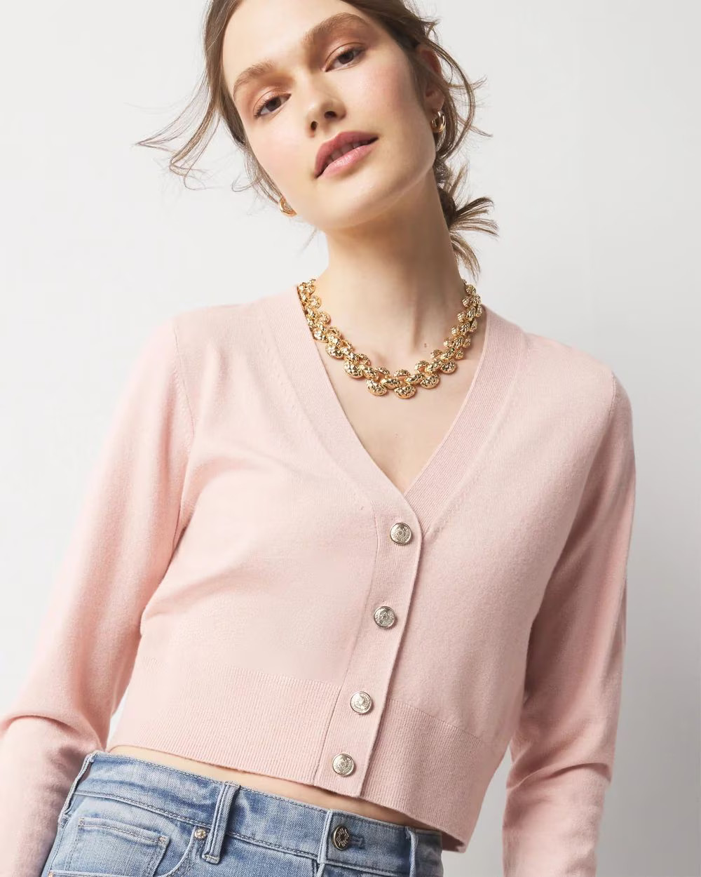 Cropped Cardigan | White House Black Market