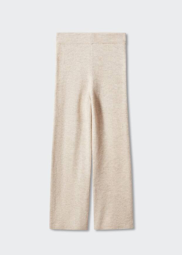 Knit trousers -  Women | Mango United Kingdom | MANGO (UK)