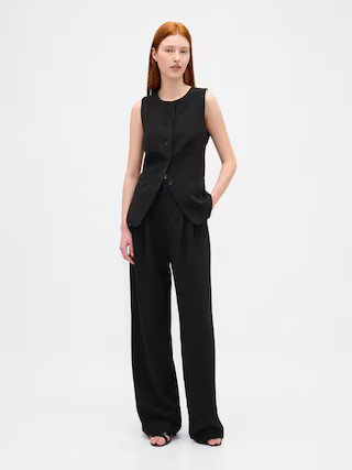 365 High Rise Pleated Trousers | Gap (US)