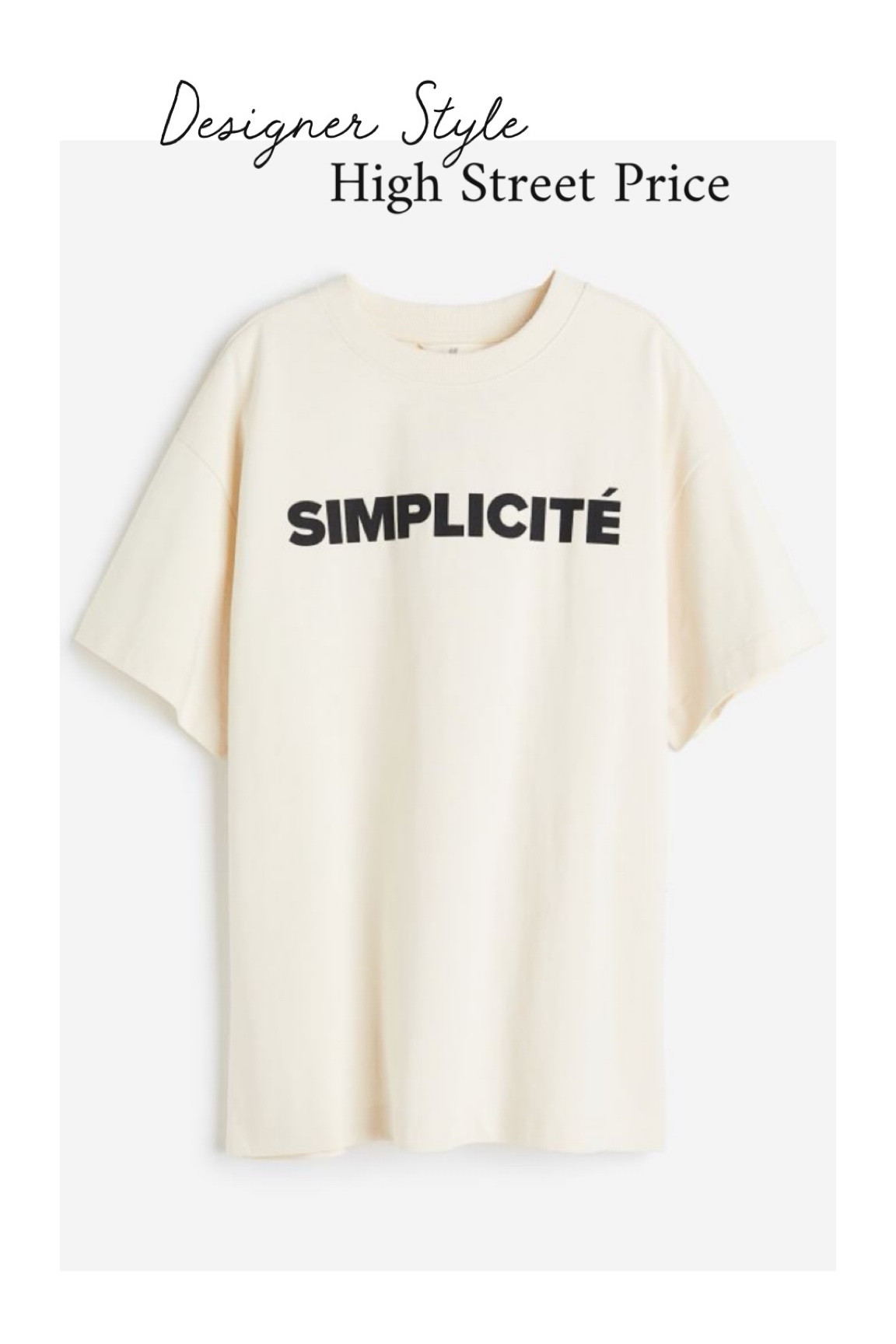 A great alternative to the Jil Sander tee and only £18.99

#LTKstyletip #LTKMostLoved #LTKfindsunder50