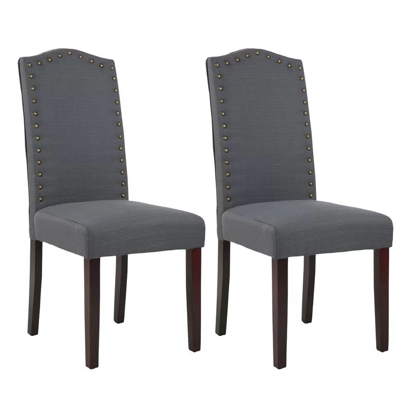 Mourya Linen Parsons Chair (Set of 2) | Wayfair North America