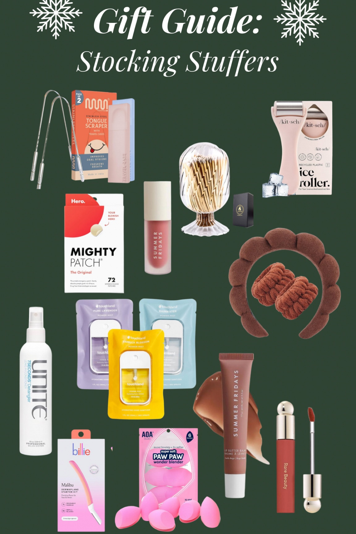 Stocking Stuffers 🤍 

#LTKSeasonal #LTKHoliday #LTKGiftGuide