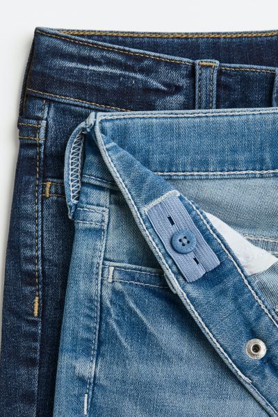2-pack Slim Fit Jeans | H&M (US + CA)