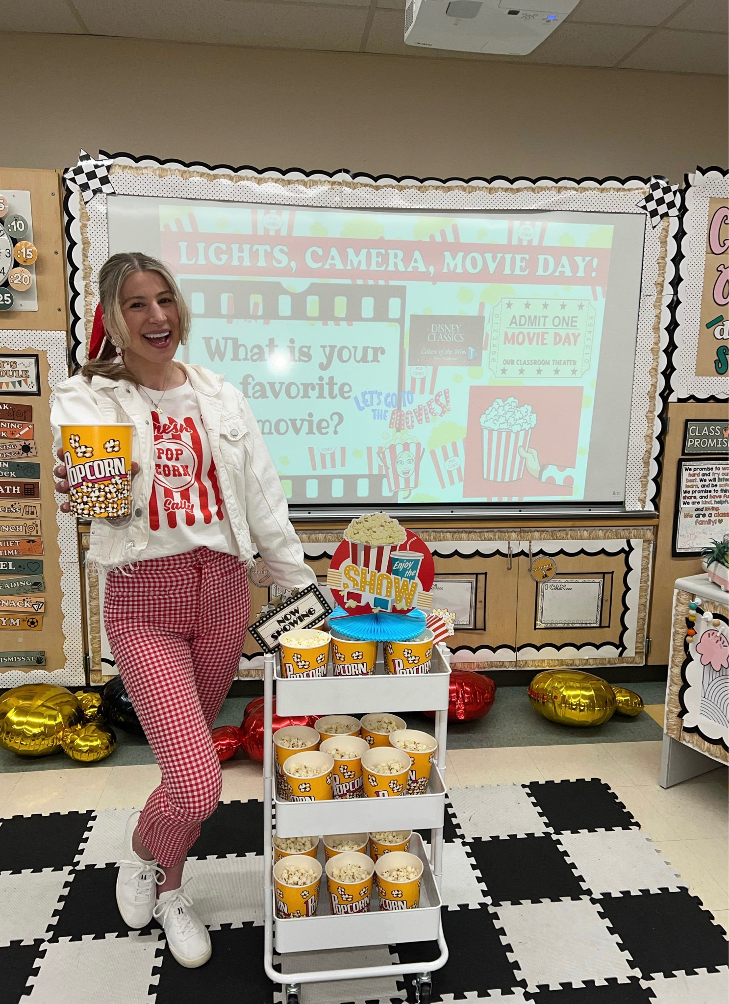 Lights, camera, movie day! 🎬🍿🎥 OOTD working at the theater 😉

#LTKworkwear #LTKunder50 #LTKSeasonal