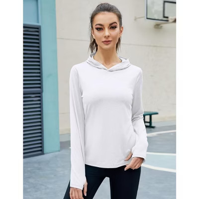 YESFASHION Women's UPF 50+ Sun Protection Hoodie Long Sleeve Lightweight Sun Shirt for Outdoor Running Fishing Hiking | Target