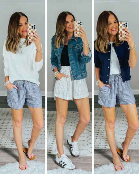 PSA!!! I found the must have shorts of summer! They’re comfy and breathable and just $13. Size down. #walmartpartner #walmartfashion
@walmartfashion


Walmart fashion finds, Walmart outfit, linen shorts, vacation outfit, warm weather outfit, Walmart style, casual summer outfit, beach outfit, timeless style, classic style, fashion over 40, how to style, what to wear



#LTKFindsUnder50 #LTKSeasonal #LTKStyleTip