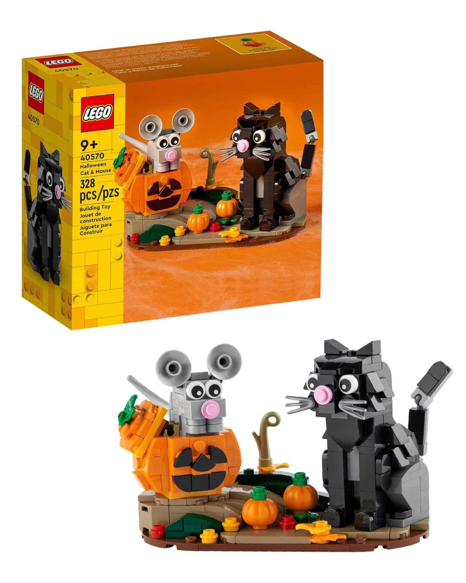 LEGO Halloween Cat & Mouse curated on LTK