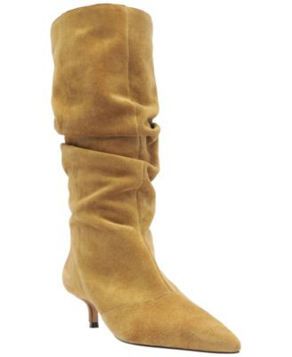 Arezzo Women's Skyler Low Stiletto Dress Boots - Black | Macy's