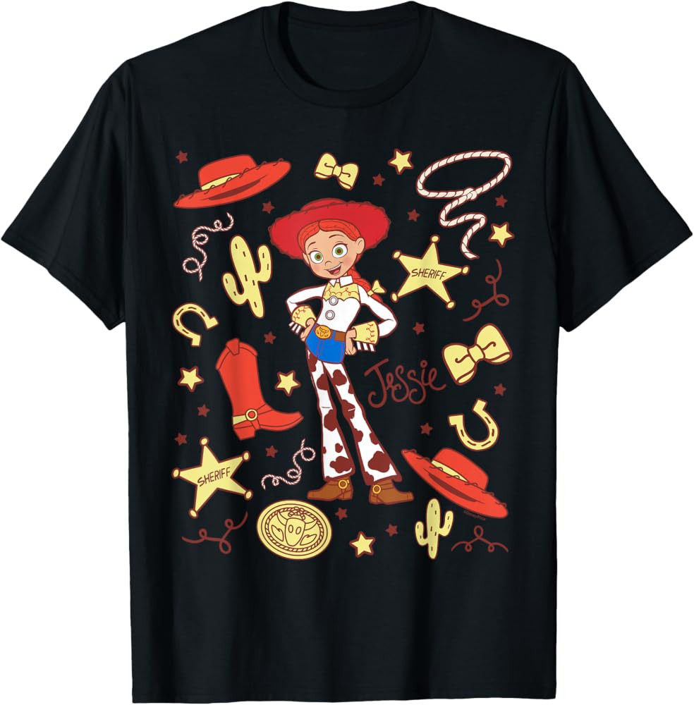 Disney and Pixar's Toy Story Jessie Cowgirl Western Spirit T-Shirt | Amazon (US)