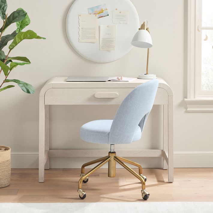 Clio Rounded Desk | Pottery Barn Teen