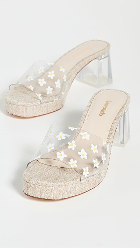 Larroude Jenn Lucite Sandals | SHOPBOP | Shopbop