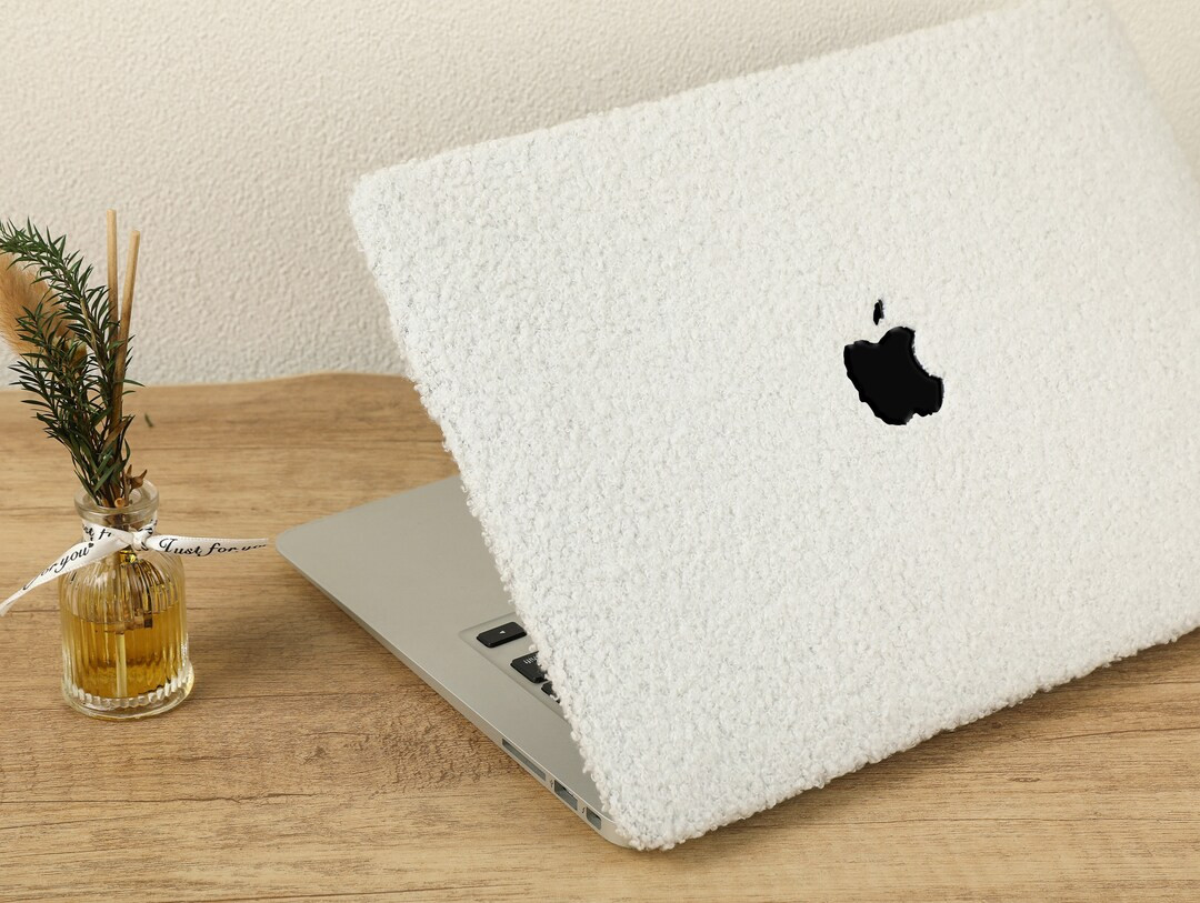 Cream Plush MacBook Case, Hard Case for MacBook Pro 16 Air 15 13 11 MacBook Retina 15 13 12 Apple... | Etsy (US)