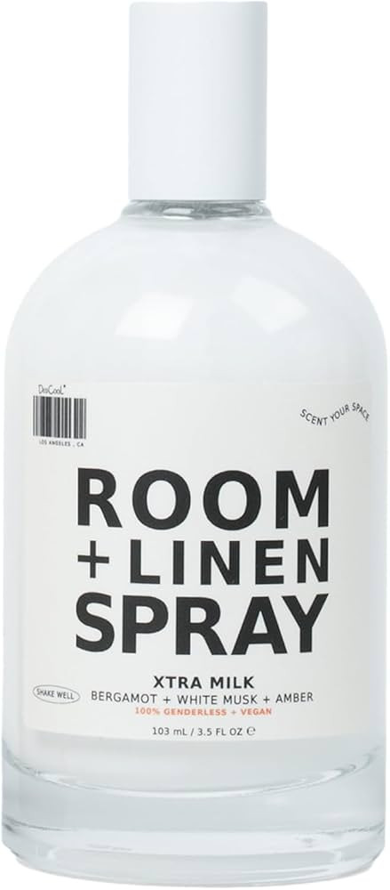 DedCool Room + Linen Spray | Xtra Milk | Luxurious Natural Linen & Fabric Spray | Non-Toxic, Esse... | Amazon (US)