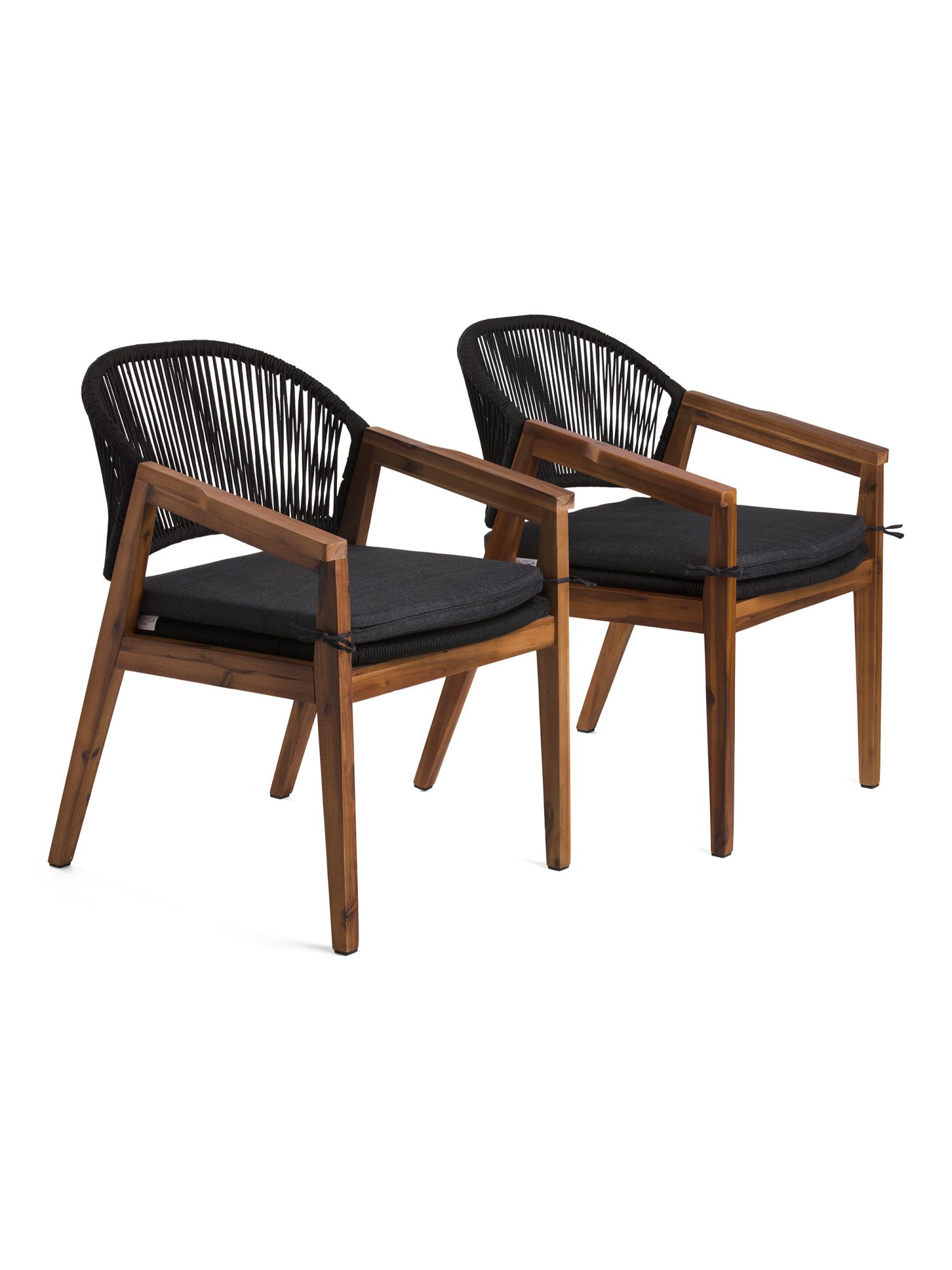 Set Of 2 Outdoor Rope Chairs | Marshalls