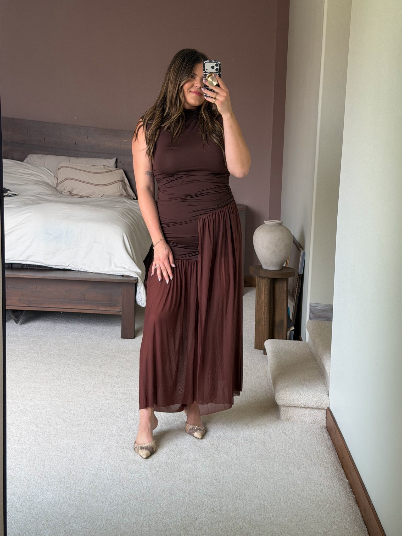 Amazon special event dress size XL!
Think wedding guest dress, gala, date night. 

All thick tummy approved!

Size 12, size 14, vacation, resort, beach
