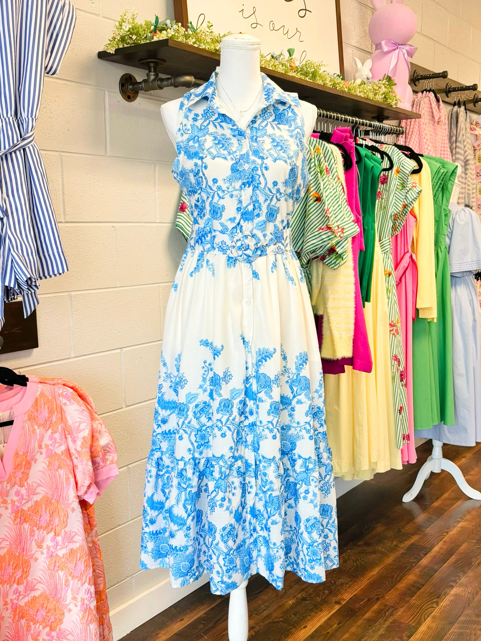 Dylan Floral Printed Button-Down Dress | Shop.app