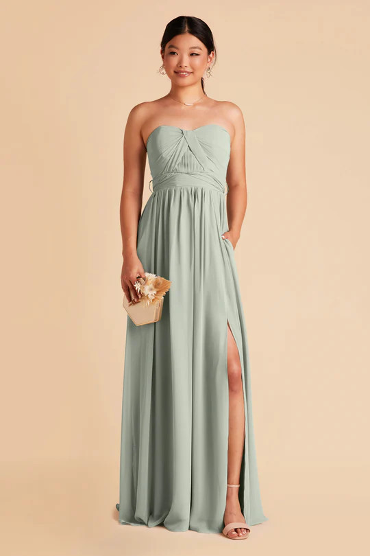 Grace Convertible Dress - Sage | Birdy Grey