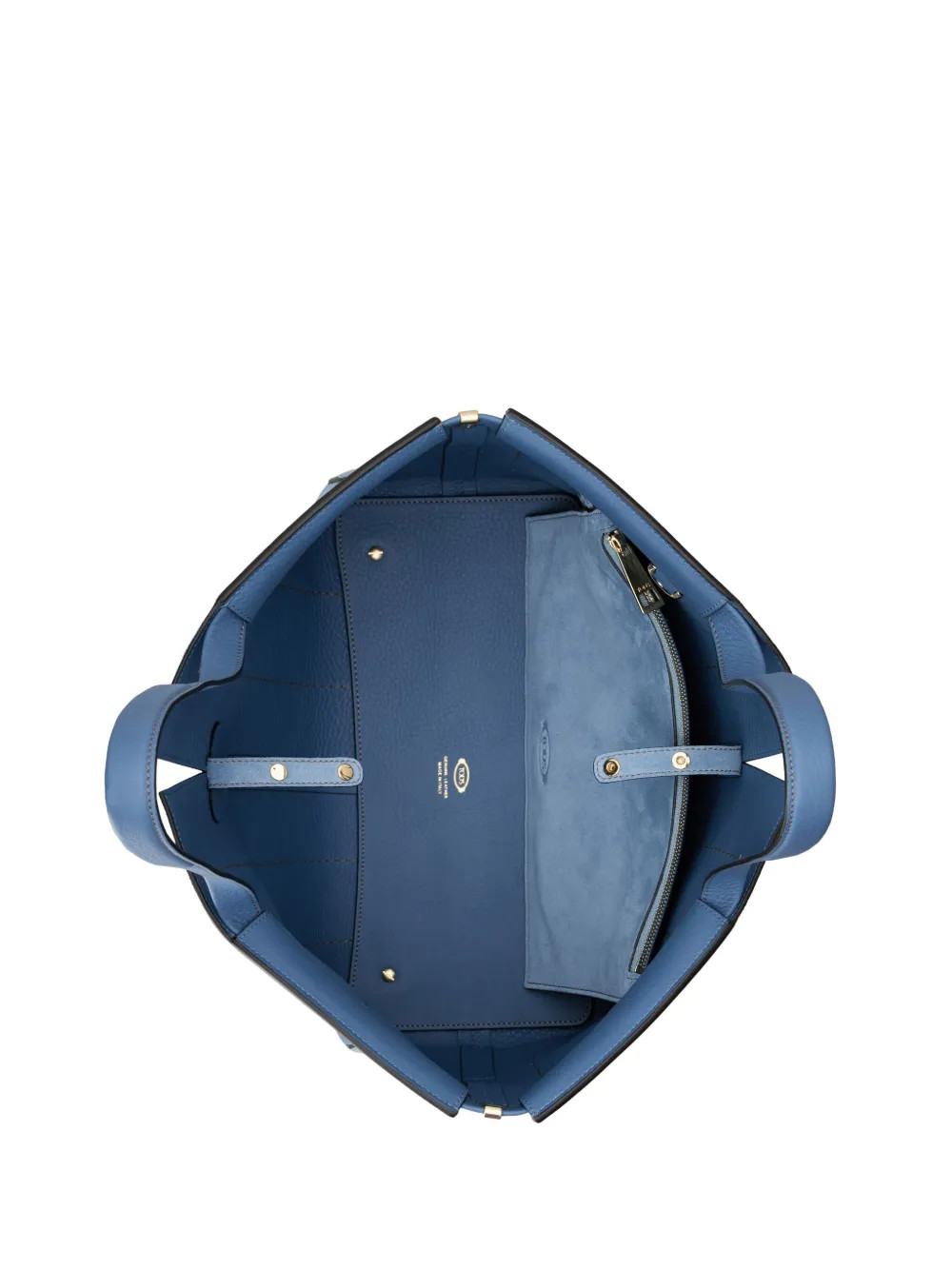 Tod's suede tote bag - U811 BLUE | Farfetch Global