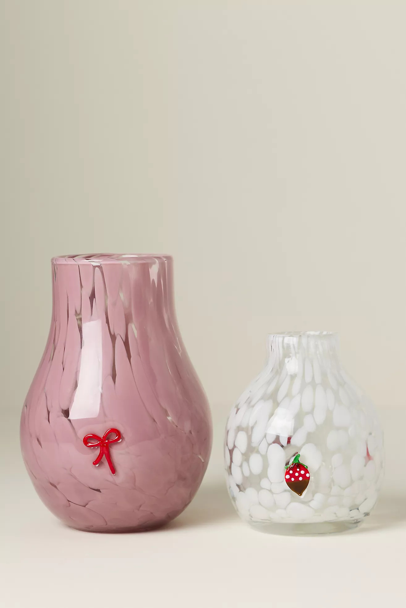 Valentines Icon Confetti Glass Vase | Anthropologie (US)