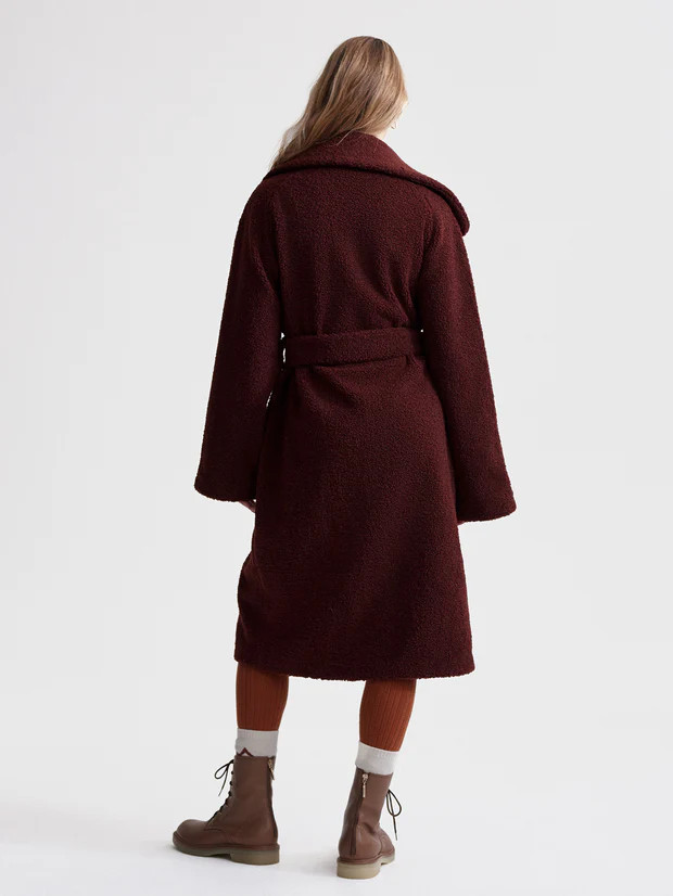 Vermont Sherpa Wrap Coat | Varley UK | Varley UK