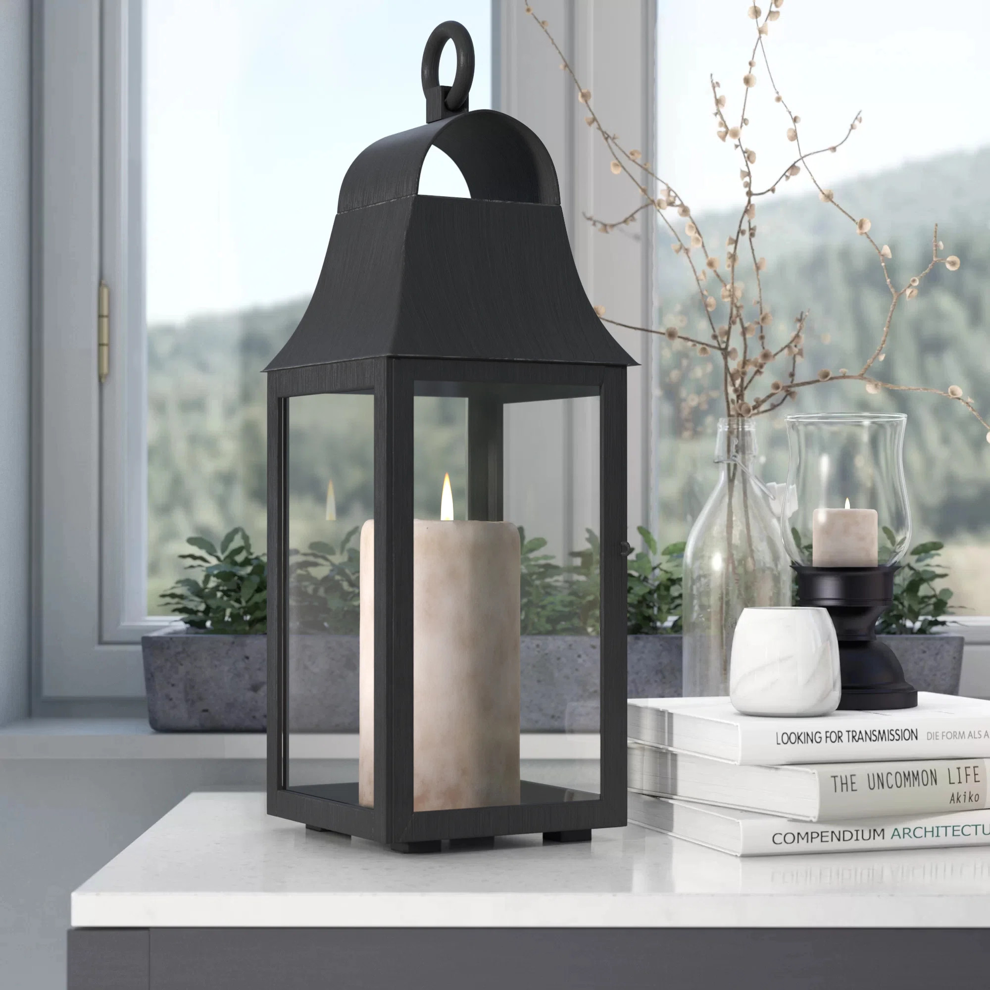 Anney Stainless Steel Lantern | Wayfair North America