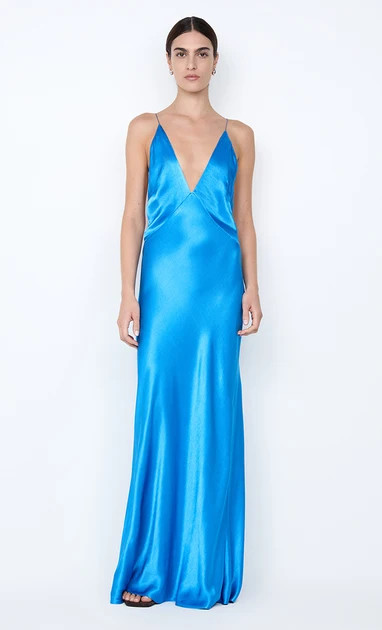 ARIAHN MAXI DRESS - MID BLUE | Bec & Bridge (Global)