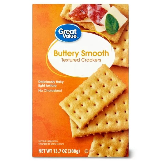 Great Value Buttery Smooth Club Crackers, 13.7 oz - Walmart.com | Walmart (US)