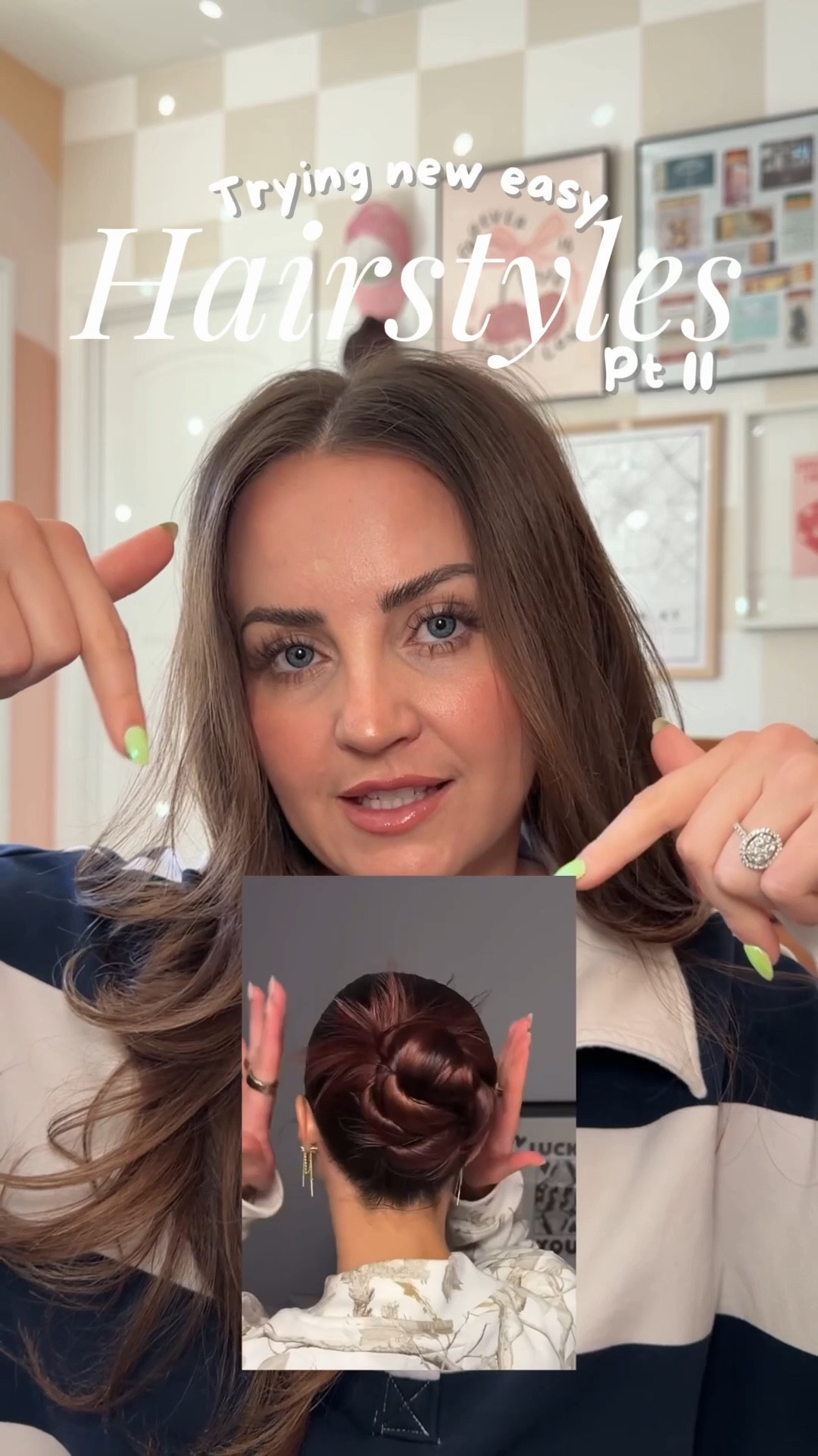 Rope braid slick back bun tutorial 

#LTKBeauty #LTKgrwm
