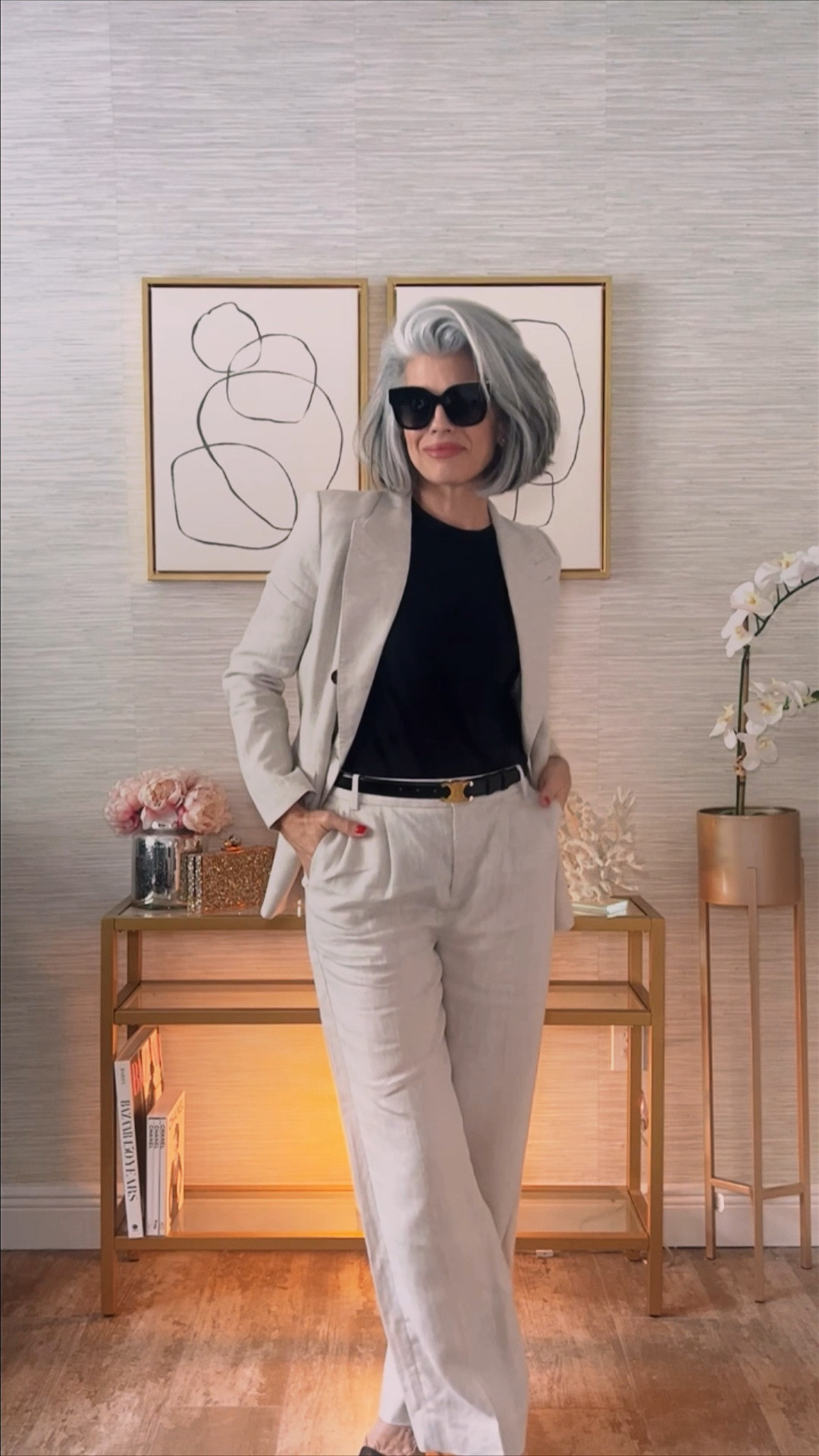 Classic linen for summer 🖤

#LTKSeasonal #LTKworkwear #LTKFind