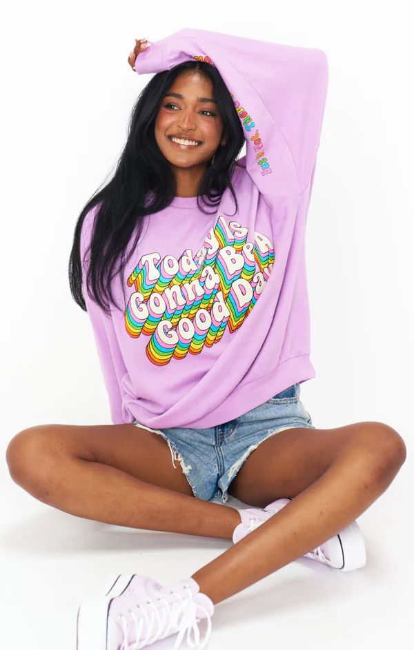 Good Day Sweatshirt ~ Gonna Be A Good Day Graphic | Show Me Your Mumu