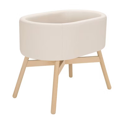 Babyletto x GATHRE Capsule Bassinet - Vegan Ivory Leather | Target