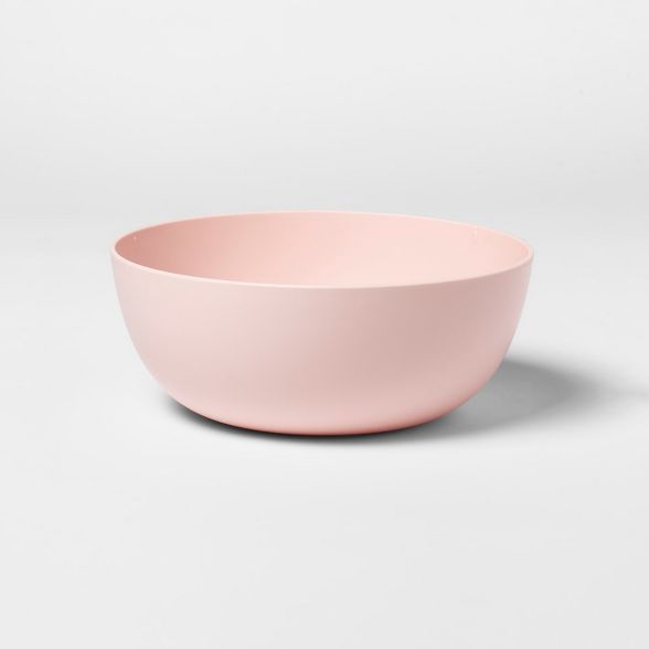 37oz Plastic Cereal Bowl Pink - Room Essentials™ | Target