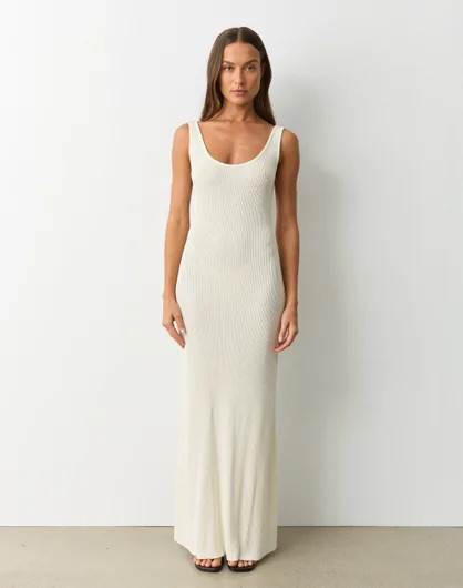 Scoop Neck Knit Maxi Dress | Glassons (Australia)