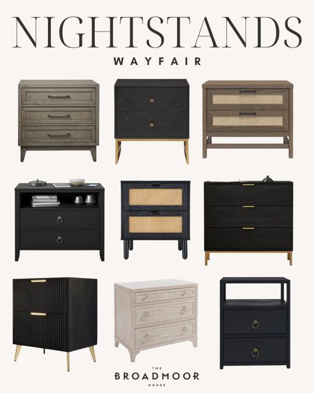 These nightstands are beautiful! There are some lower and higher end options here! 

Black furniture, rattan, light wood, open Nightstand, Nightstand with drawers, drawers nightstand, Home decor, living room furniture, bedroom furniture, mid century modern, dining furniture, farmhouse, restoration hardware inspired, Pottery Barn inspired, table lamp, shelf Decor, coffee table decor, unique furniture, modern wall art, neutral Decor, Neutral Furniture, black-and-white, brass hardware, gold hardware, black hardware

#LTKsalealert #LTKFind #LTKhome