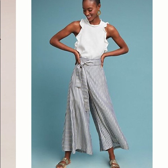 Eva Franco Anthropolgie Striped Palazzo Pants | Poshmark