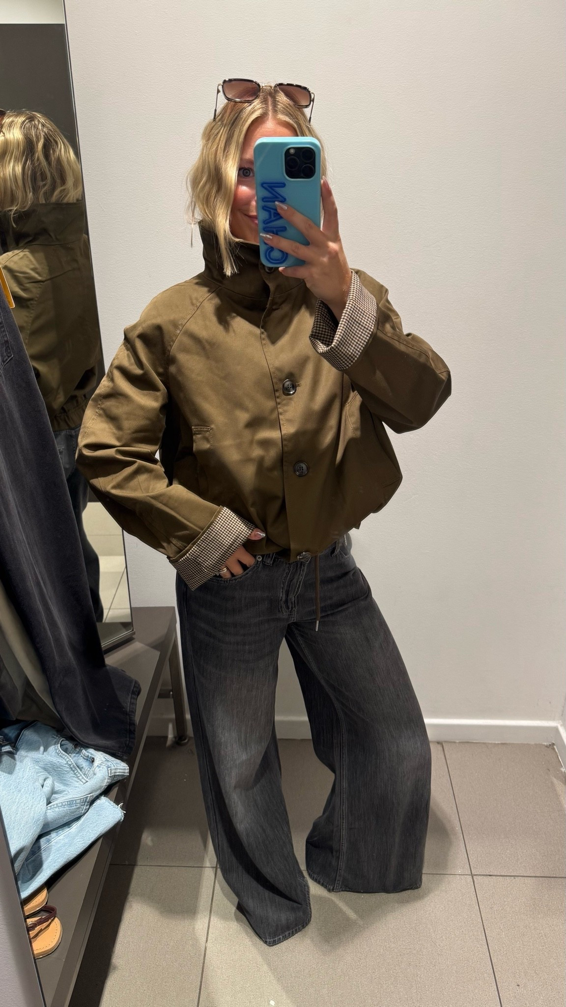 Medium jacket- size 2 jeans