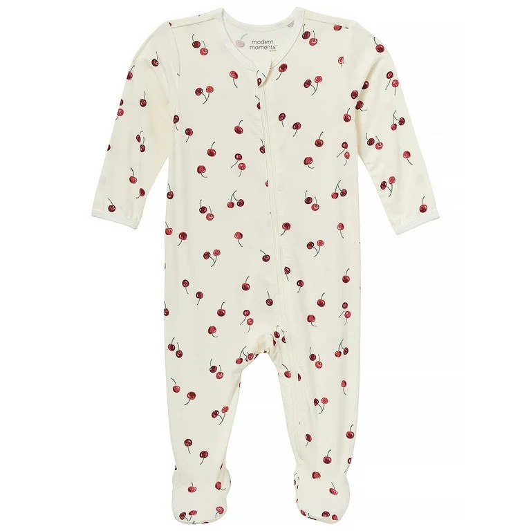 Modern Moments by Gerber Baby Neutral Sleep N´Play With Mitten Cuff, Sizes Newborn - 12 Months | Walmart (US)