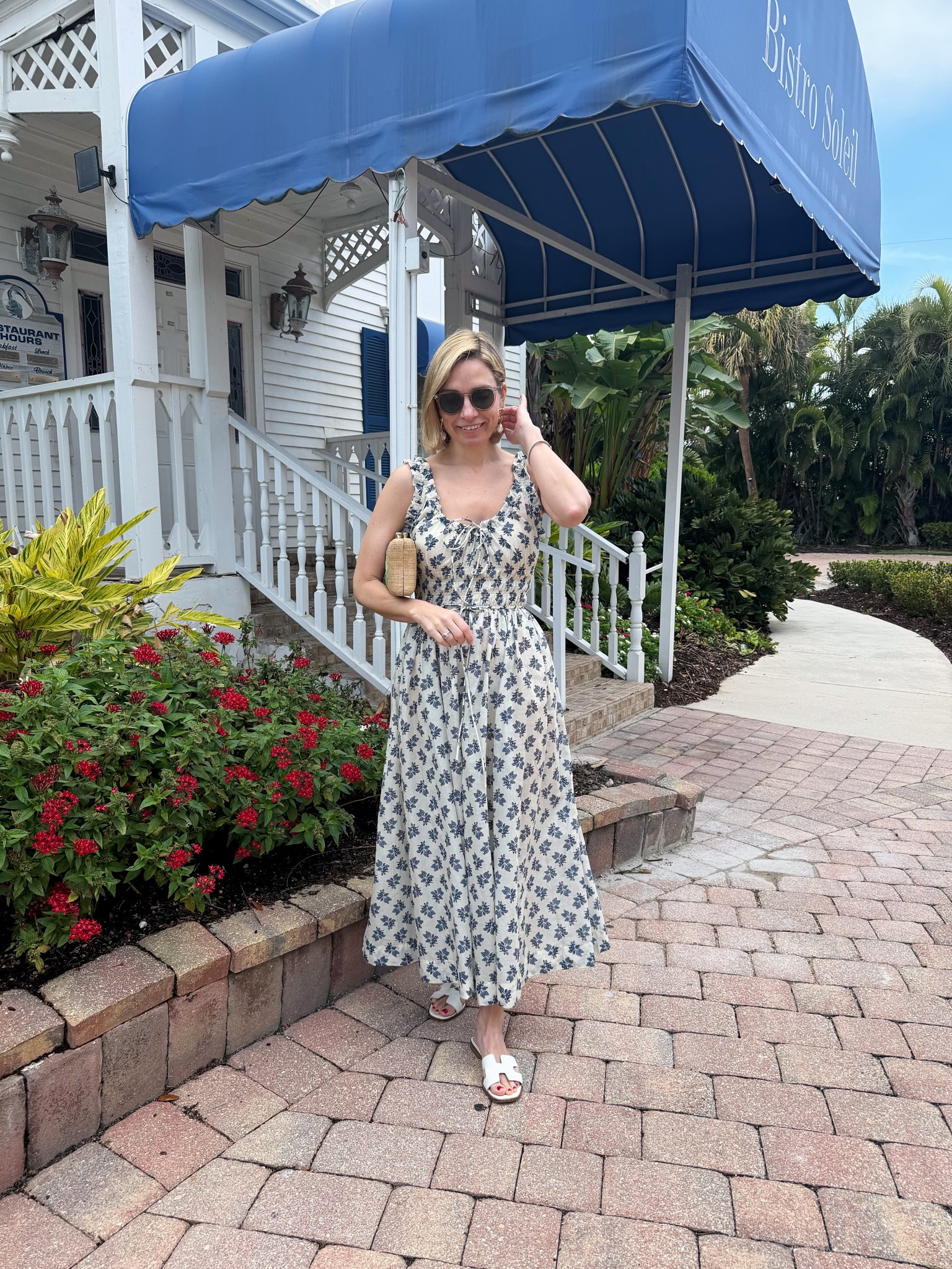 Floral dress to wear on vacation  

#LTKTravel #LTKootd #LTKOver40