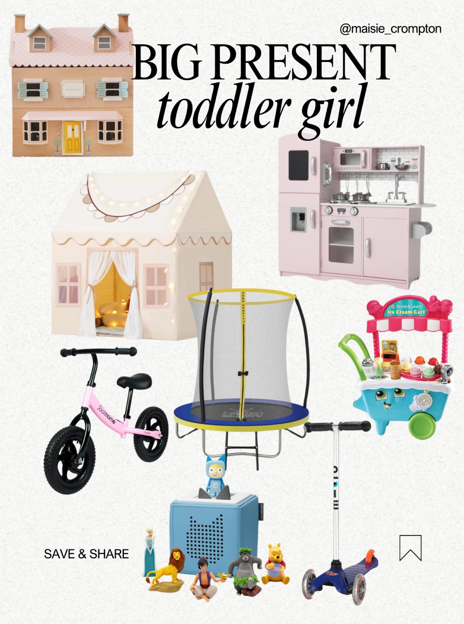 MAIN PRESENT IDEAS FOR TODDLER GIRL 💕💕
Most of these are £50+ 