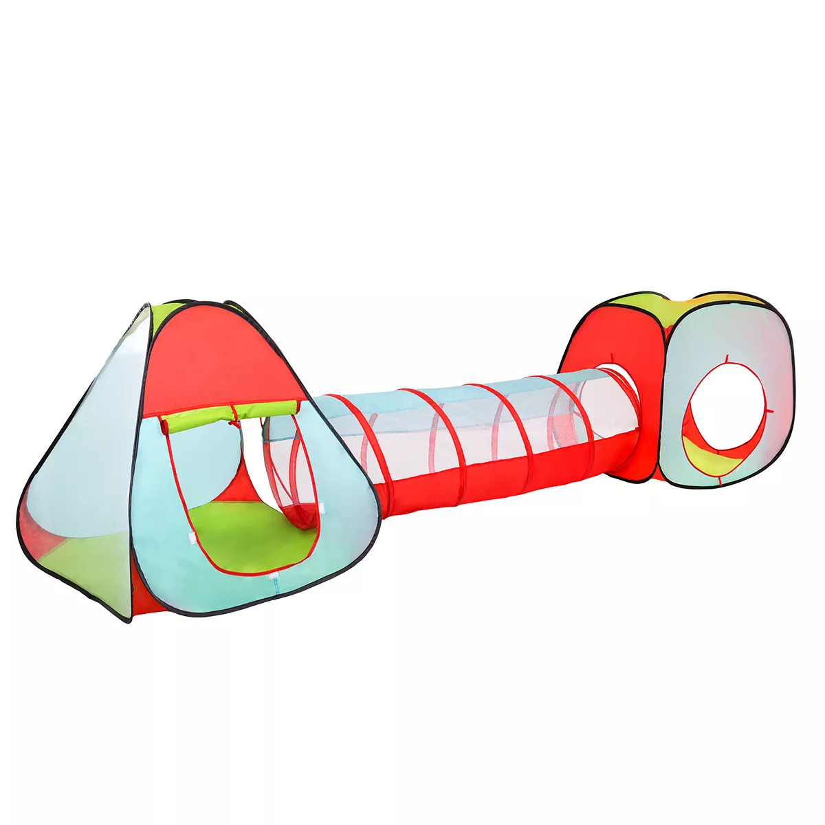 Hey! Play!  Indoor/Outdoor Kids Tent, Cube & Tunnel Pop-Up  Playhouse Hut | Kohl's