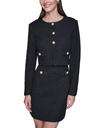 Tweed Cropped Jacket | Bloomingdale's (US)
