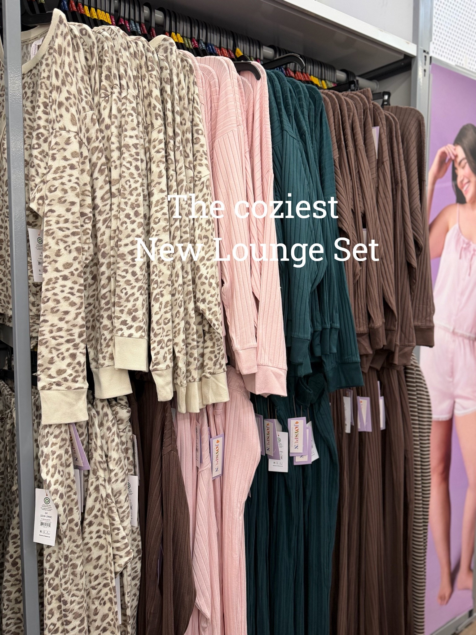 New lounge sets at Walmart. Buttery soft and comfy ☁️