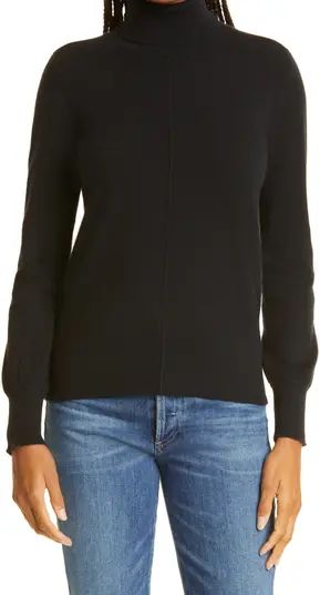 Keyhole Back Turtleneck Recycled Cashmere SweaterCLUB MONACO | Nordstrom