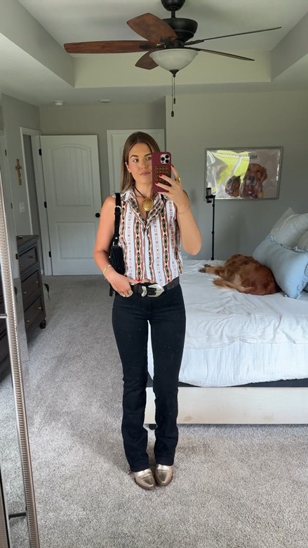 size small in top and 26/36 in jeans

#LTKgrwm #LTKootd #LTKTall
